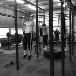 4 Rounds for Time
200 Meter Run
8 Front Squats 135/115
12 Pull-Ups
24 Double-Unders (3 x singles)